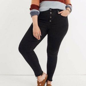 Madewell 9" Mid Rise Skinny Jean's 36 Petite Gently used
